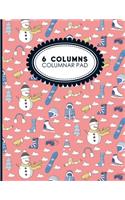 6 Columns Columnar Pad: (Six Columns Columnar Pad)