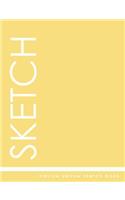 Mellow Yellow Sketch Book