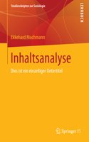 Inhaltsanalyse