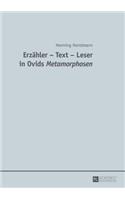Erzaehler - Text - Leser in Ovids Metamorphosen