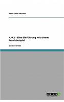 AJAX - Eine Einführung mit einem Praxisbeispiel