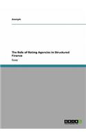 The Role of Rating Agencies in Structured Finance