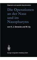 Operationen an Der Nase Und Im Nasopharynx