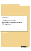 Unternehmensführung. Management-Prinzipien, Arten von Führungsstilen
