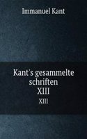 Kant's gesammelte schriften