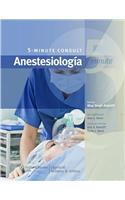 5 minute consult. Anestesiologia