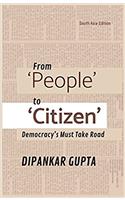 From People to Citizen: Democracys Must Take Road