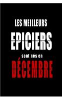 Les Meilleurs Epiciers sont nés en Décembre carnet de notes