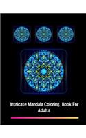 Intricate Mandala Coloring Book For Adults
