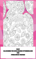 Malbücher für Erwachsene Psychedelisch - Stressabbau-Designs - Tier - Hase