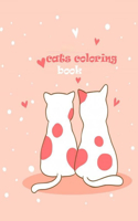 cats coloring book: cats coloring book for kids, cats drawing 40 pages size 6×9