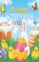 Easter Activity Book for Kids Ages 4-8
