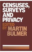 Censuses, Surveys and Privacy