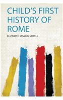 Child's First History of Rome