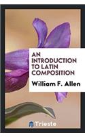 An Introduction to Latin Composition