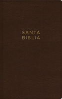 Nbla, Santa Biblia, Ultrafina, Letra Grande, Tamaño Manual, Leathersoft, Café, Palabras de Jesús En Rojo