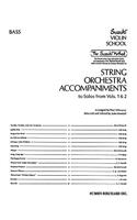 String Orchestra Accompaniments to Solos from Volumes 1 & 2: Bass