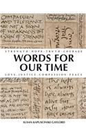 Words For Our Time
