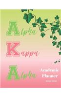 Alpha Kappa Alpha Academic Planner