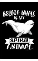 Beluga Whale Is My Spirit Animal: Animal Nature Collection