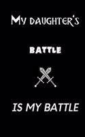 My daughter's battle is my battle