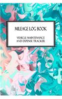 Mileage Log Book Vehicle Maintenance and Expense Tracker