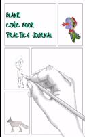 Blank Comic Book Practice Journal