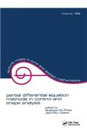 partial differential equation methods in control and shape analysis: Lecture Notes in Pure and Applied Mathematics