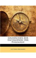 Grundlinien Zur Encyklopadie Der Philologie