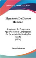 Elementos de Direito Romano