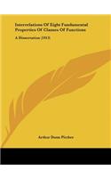 Interrelations of Eight Fundamental Properties of Classes of Functions