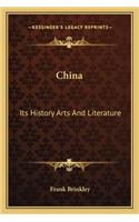 China: Its History Arts And Literature: Keramic Art V9