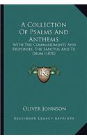 A Collection of Psalms and Anthems