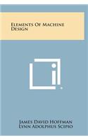 Elements of Machine Design