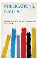 Publications, Issue 92