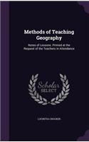 Methods of Teaching Geography