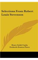 Selections From Robert Louis Stevenson