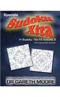 Sudoku 16x16 Volume 2: Sudoku Xtra Specials(English)