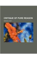 Critique of Pure Reason