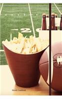 Blank Cookbook: Recipes & Notes; Football, Tailgate Party (3)