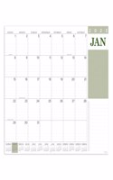 Cal 2023- Professional Desk Pad Monthly Blotter Calendar