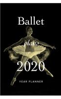 Ballet Plans - 2020 Year Planner