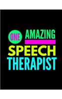 One Amazing Speech Therapist