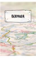 Bermuda: Ruled Travel Diary Notebook or Journey Journal - Lined Trip Pocketbook for Men and Women with Lines