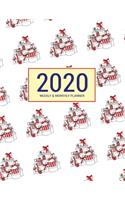 2020 Planner Weekly & Monthly 8.5x11 Inch: Gifts One Year Weekly and Monthly Planner + Calendar Views, journal, for Men, Women, Boys, Girls, Kids Daily Pretty Simple Essentials Organizer, app