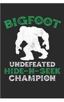 Bigfoot Undefeated Hide-n-seek Champion
