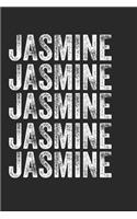 Name JASMINE Journal Customized Gift For JASMINE A beautiful personalized