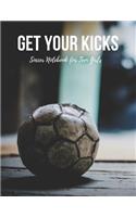 Soccer Notebook for Teen Girls