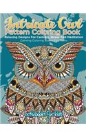 Intricate Owl Pattern Coloring Book
