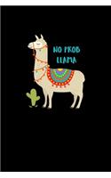 No Prob Llama: Composition Notebook Writing Journal 6" x 9" 120 Pages. Journal Notebook for Note Taking, Diary, Journaling, Gratitude and Reminder for Girls, Women